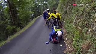 ChuteFall Cyclisme Compil2  Tour de France 2017 [upl. by Nylikcaj]