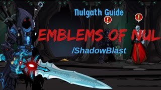 AQW  How to Get Emblems of Nulgath at ShadowBlast [upl. by Fabriane749]