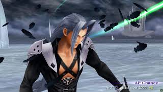 Sephiroth moveset Dissidia 012 [upl. by Lorene]