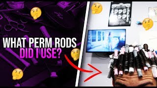 What Perm Rods Should I Use   PERM TUTORIAL  how to get curly hair [upl. by Derr]