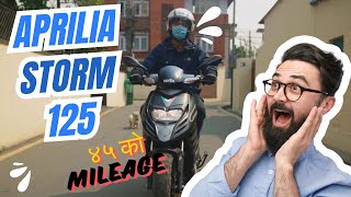 Aprilia Storm 125 Full ReviewBikePriceNepal [upl. by Per431]