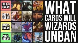 Will Wizards Unban These Powerful Cards  MTG Unban Speculation [upl. by Alenas]