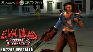 Evil Dead A Fistful of Boomstick  Gameplay Xbox HD 720P Xbox to Xbox 360 [upl. by Grand]