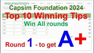 Capsim Foundation Guide 2024  Round 1 Answer  Step by Step Guide  Part 2  Answers and Guide [upl. by Omixam137]