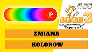 Scratch 55 🐱 ZMIANA KOLORÓW W PISAKU ✒️ [upl. by Erlin392]