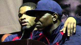 shawn porter and his dad kenny post adrien broner fight  EsNews boxing [upl. by Fitting]