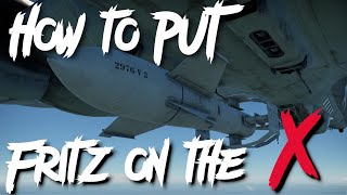 How to use the FRITZ X Glide Bomb 💣  War Thunder [upl. by Ydda813]