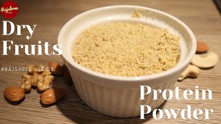 Dry fruits Protein Powder  How to make dry fruits powder  Weight gain powder for 10 month baby [upl. by Leonanie]