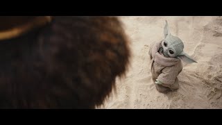 Baby Yoda follows The Armorer  The Mandalorian Season Three 2023 [upl. by Dallas]