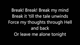 DA Games  Break My Mind  FNAF Lyrics [upl. by Farley]