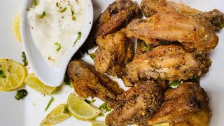 Lemon pepper chicken wings  Chicken Recipe  Appetizer  Toasted amp Tossed [upl. by Aztilem305]