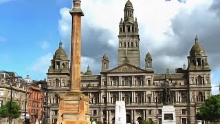 Glasgow City Tour Scotland [upl. by Yemarej]