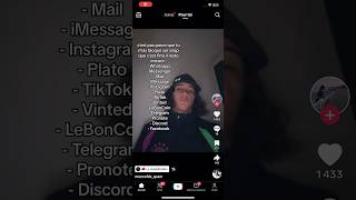 bloquer repost tiktok humour inspi beaute pourtoi duet faitespercer [upl. by Yelsek961]