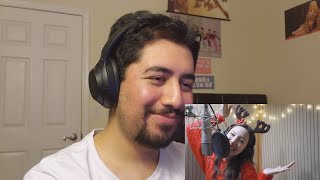 Reaction to TWICE  Nayeon quotSanta Tell Mequot Ariana Grande Cover  TWICE in Switzerland Pt2 Link [upl. by Noslrac]