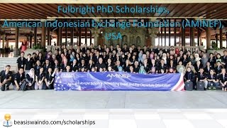 Beasiswa Fulbright S3 di Amerika  AMINEF 150415 [upl. by Norvin329]