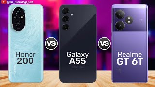 Phone Under 30000 ⚡ Honor 200 vs Galaxy A55 vs Realme GT 6T  🔥🔥 Which One to Buyquot [upl. by Randi322]