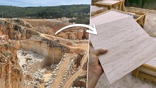 How Are Limestone Tiles Made Portuguese Flagstones [upl. by Clifford]