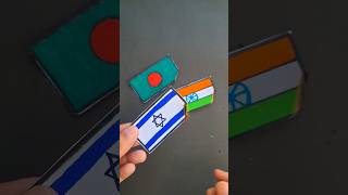 Right Palestine and wrong Israel support countries flag palestine art drawing craft shorts [upl. by Migeon]