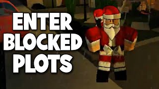 How To Enter Blocked Plots  Break Into Someones House On ANY DEVICE When Blocked In Bloxburg [upl. by Eirffej]