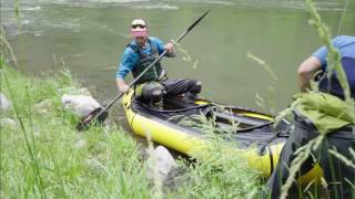 Salmon Fly  Packraft Fly Fishing [upl. by Atniuq]