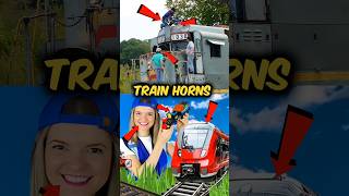 Reality Of Train Horns shorts [upl. by Neiman132]