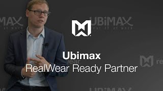 RealWear Ready Partner Ubimax [upl. by Nirhtak]