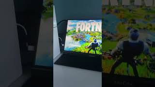 PORTABLE GAMING SETUP🤩 music fortnite gaming [upl. by Theressa773]