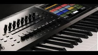 Korg Kronos Intro to sequencing  preset drums [upl. by Jarlathus]