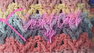 Crochet Catch Up Double Bubble 24goalsfor2024  19042024 [upl. by Suoiluj]