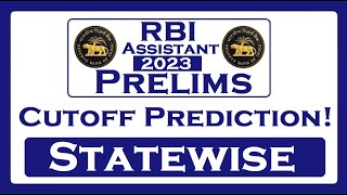 RBI Assistant 2023 Cutoff Prediction [upl. by Somerville]