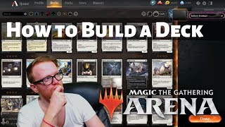 Mtg Arena Deck Builder Guide  Deck Building Basics [upl. by Leraj]