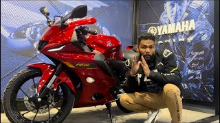 2024 Yamaha R15 V4 Red Colour New Model Price Changes New Features [upl. by Tchao]