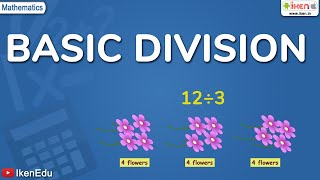 Maths Learning Concept of Basic Division  iKen  iKen Edu  iKen App [upl. by Thaddeus]