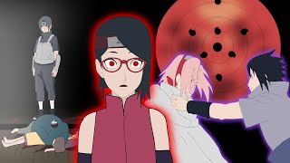 If Sarada saw Sasukes past [upl. by Burtie346]