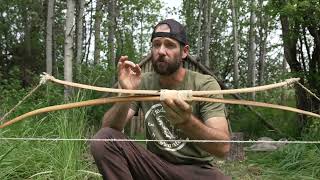 Is this the BEST Survival Bow  Penobscot Primitive Bow [upl. by Karina766]