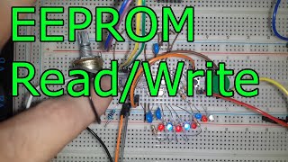 EEPROM ReadWrite 🔴 ATmega328P Programming 10 AVR microcontroller with Atmel Studio [upl. by Attalie]