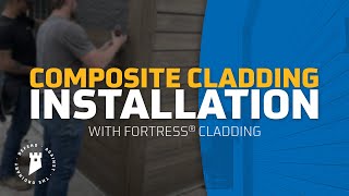 How To Install Composite Cladding  Fortress Building Products [upl. by Lorita149]