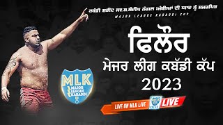 Phillaur  Major League Kabaddi Cup 2023 Live Now [upl. by Gnilyam]