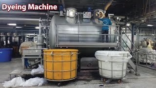 Fabric Dyeing Process in Dyeing Machine  Fabric Dyeing Machine  Textile Dyeing [upl. by Scrope]