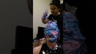 Girl Gets Icing all over Face lost video [upl. by Oettam]