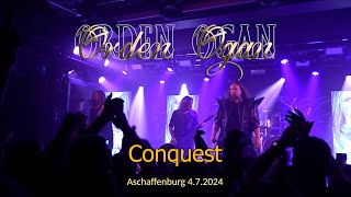 Orden Ogan  Conquest  Live 472024 [upl. by Asined]