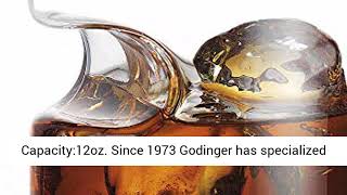 Godinger Cigar Whiskey Glass  Old Fashioned Whiskey Glass With Indented Cigar Rest [upl. by Melton]