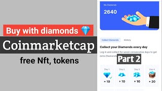 coinmarketcap diamonds use hindi  coinmarketcap diamond rewards part 2 [upl. by Pedroza]