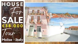 HOME in the HISTORICAL ITALIAN HILLTOP TOWN only 15 min from MOLISE BEACHES  Virtual Tour [upl. by Lledyr529]