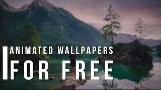 Get Free Animated Wallpapers on Windows [upl. by Carbone458]