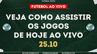 Futebol Hoje  Onde Assistir Futebol Ao Vivo na TV  Guia dos jogos Internet Online  2510 Futemax [upl. by Prescott]