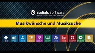 Audials in 240 Sekunden  Musikwünsche amp Musiksuche [upl. by Alrzc185]