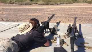 Firing an L39 Lahti 20mm antitank gun [upl. by Mohamed]