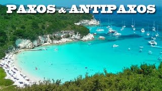 PAXOS amp ANTIPAXOS  Greece  le spiagge più belle [upl. by Jone247]