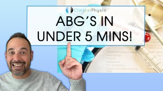 How to read ABG’s  Quick and Simple Tutorial in under 5 minutes abgs abg [upl. by Eeryt968]